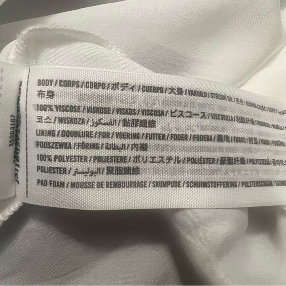 Hollister Lace Up Back Midi Dress White Size Large Fairy Coquette Milkmaid - Picture 6 of 10